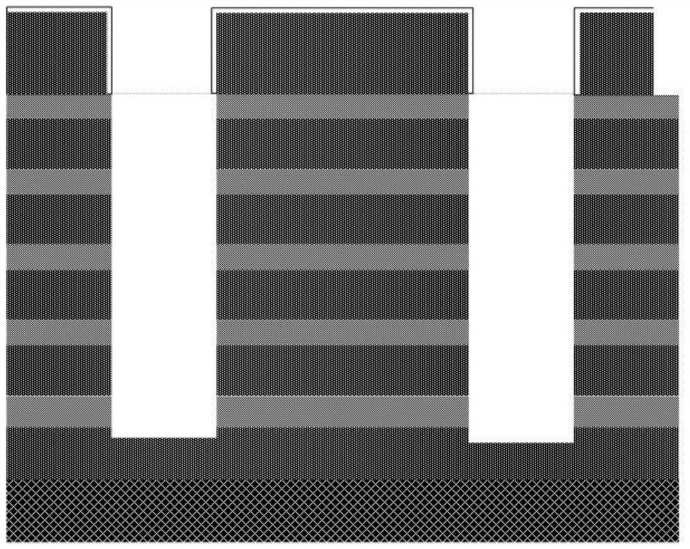 Three-dimensional nonvolatile semiconductor memory based on nanocrystalline floating gate and its preparation method