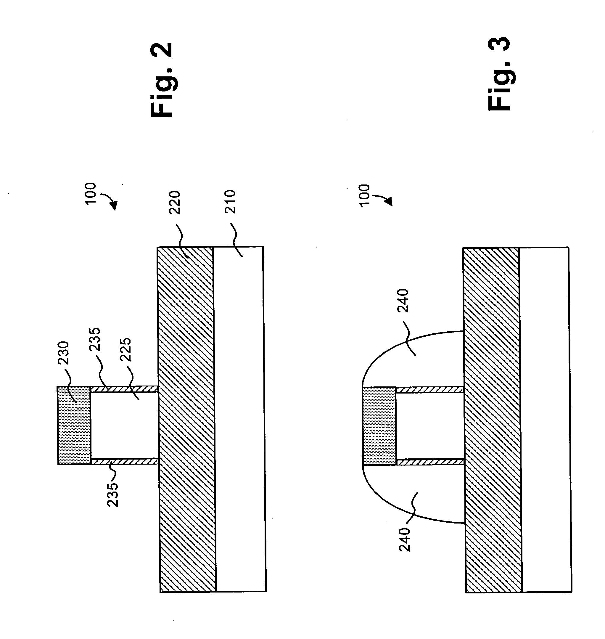 Two transistor nor device