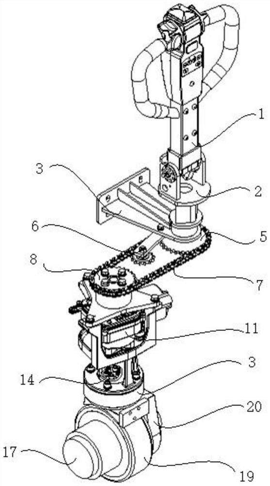 Electric power steering system of electric piling car and control method