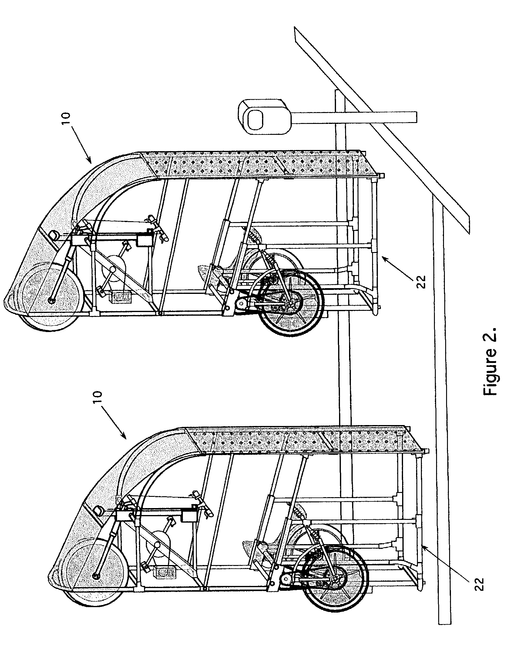 Combination pedal/motor driven tricycle