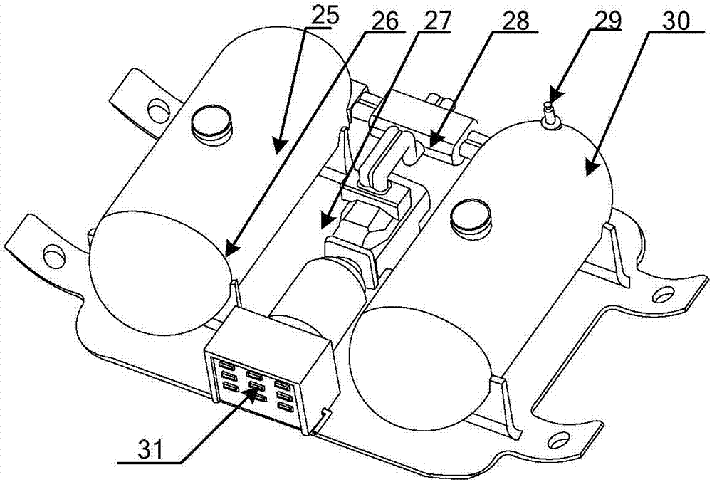 Multi-node telescopic pole wave energy generation system