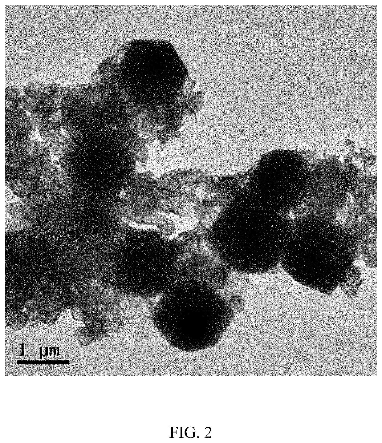 Tricobalt tetraoxide dodecahedron / carbon nitride nanosheet composite and application thereof in exhaust gas treatment