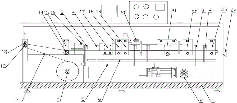 Plastic bottle automatic forming liquid filling machine