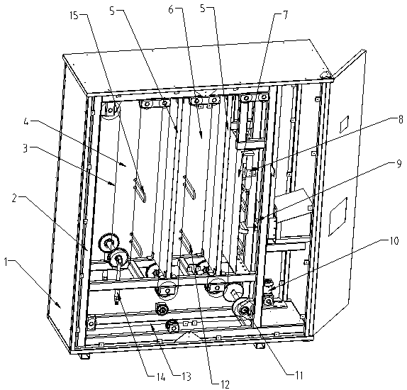 Oven with stepped temperature areas and baking self-service vending machine