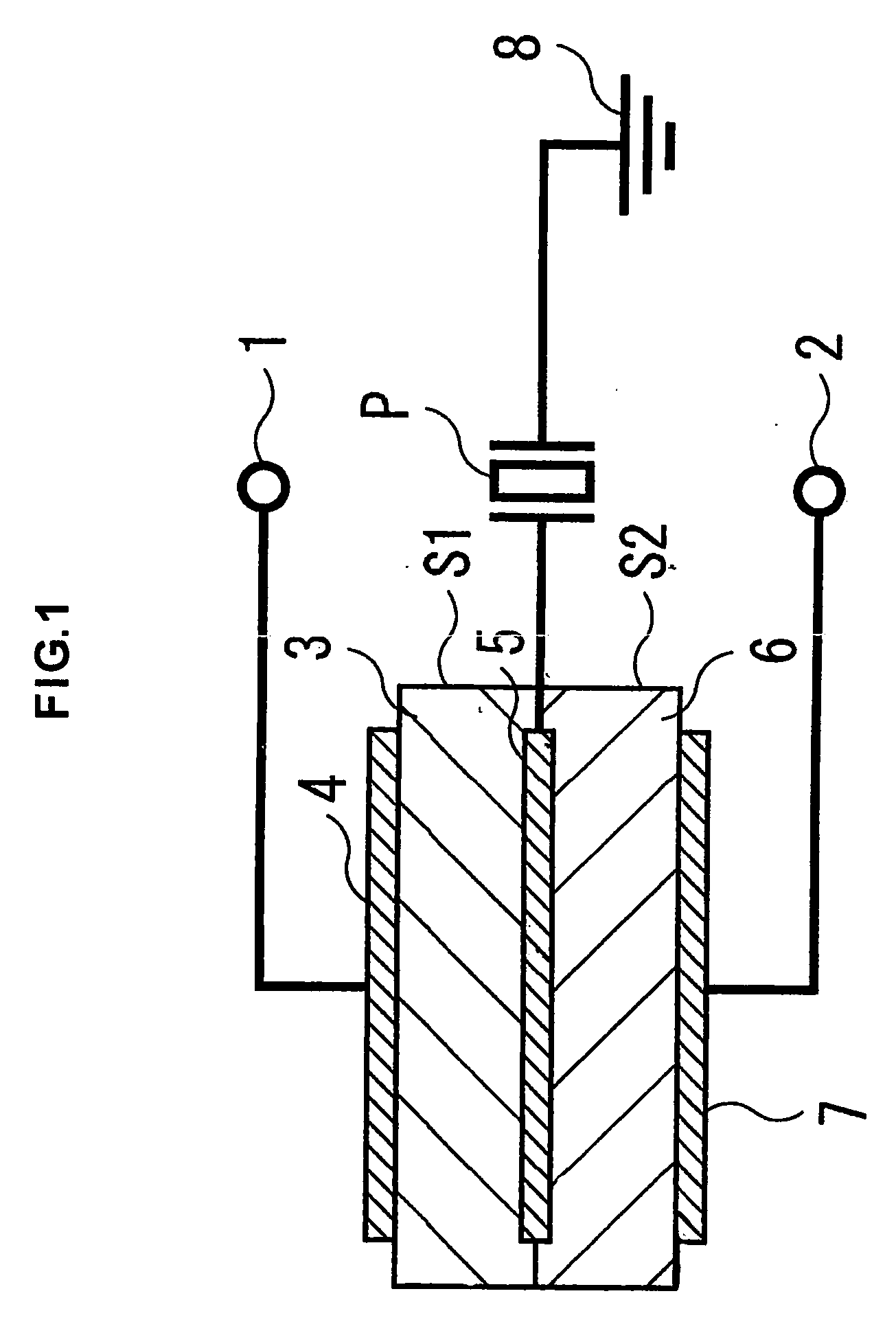 Filter device and branching filter using same