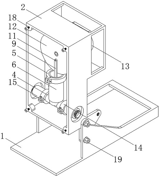 Special grouting machine for dam termite nest