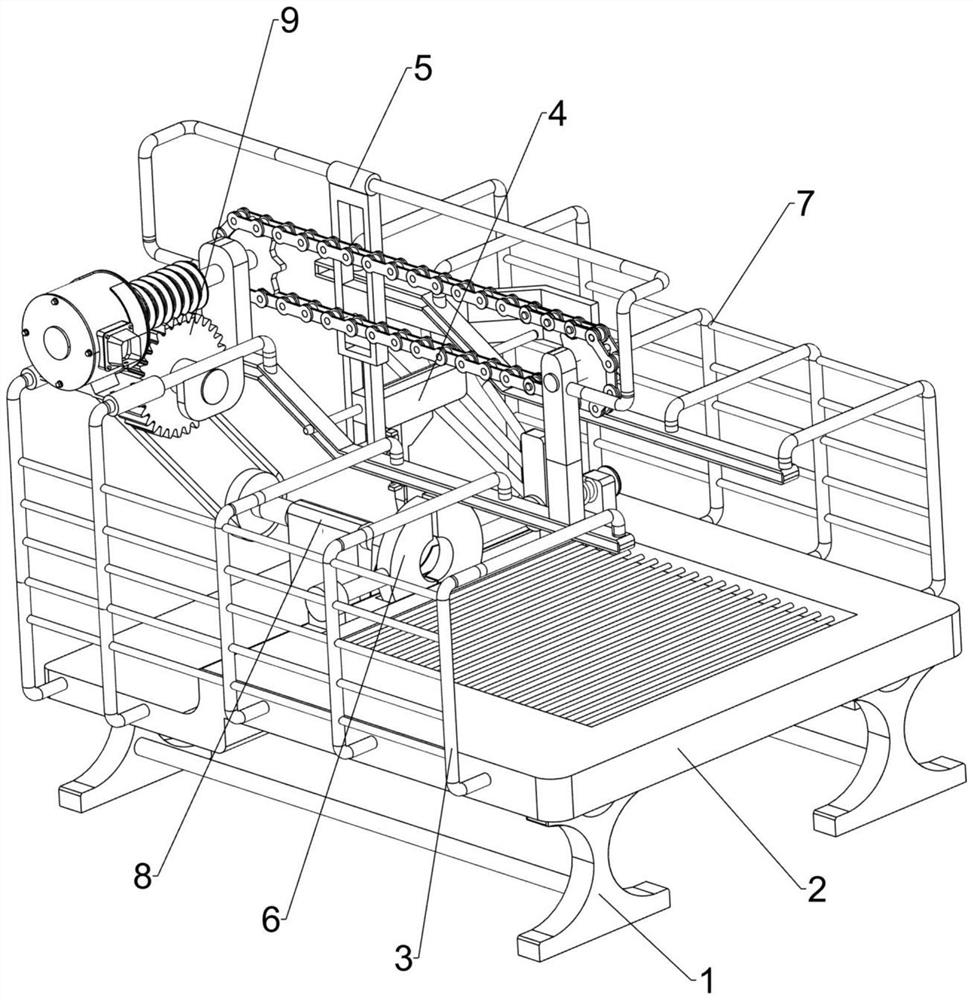 Chicken bone removing device for preparing black-bone chicken meat powder