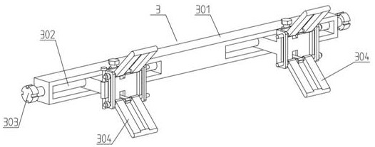 Steel derusting device for construction engineering