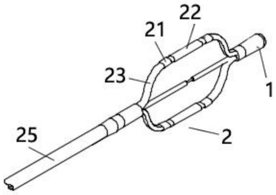 Sympathetic nerve ablation catheter