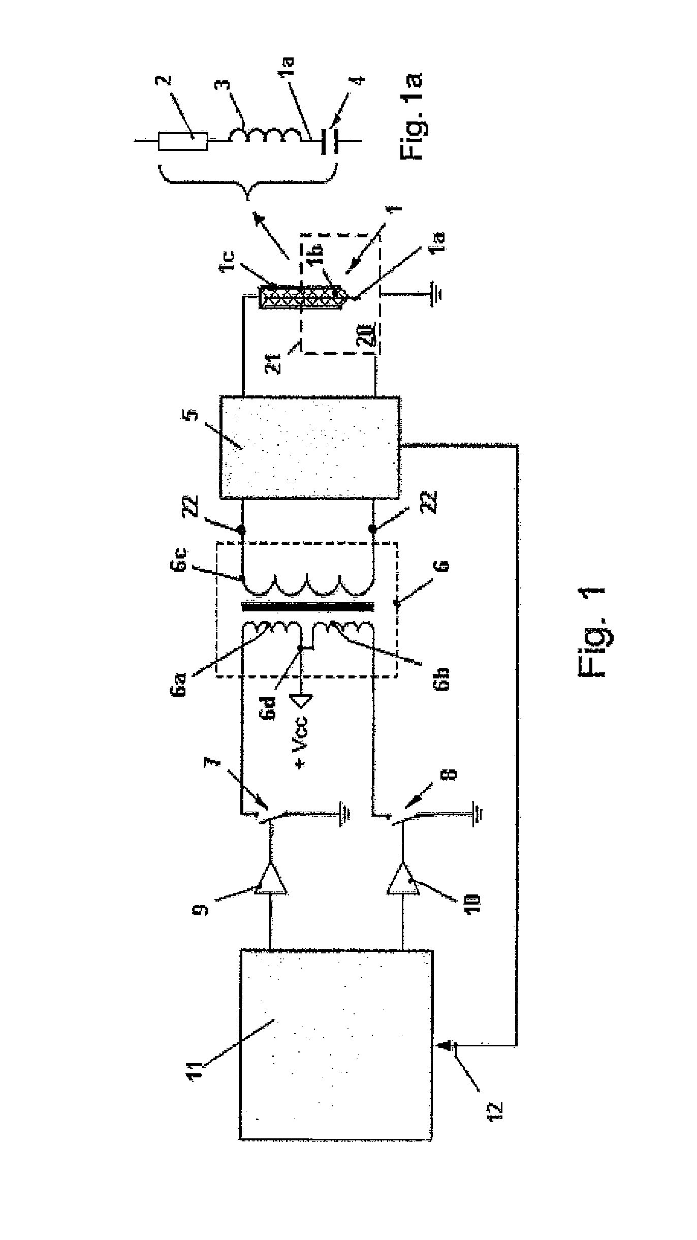 Method for energizing an HF resonant circuit which has an igniter as a component for igniting a fuel-air mixture in a combustion chamber