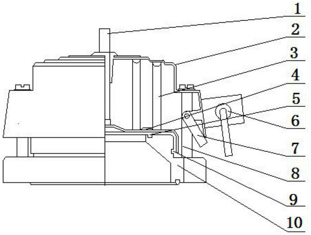 Pressure release testing device