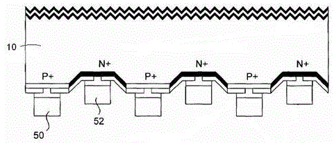 Electrode extracting method for processing back-contact-type solar cells into small chips