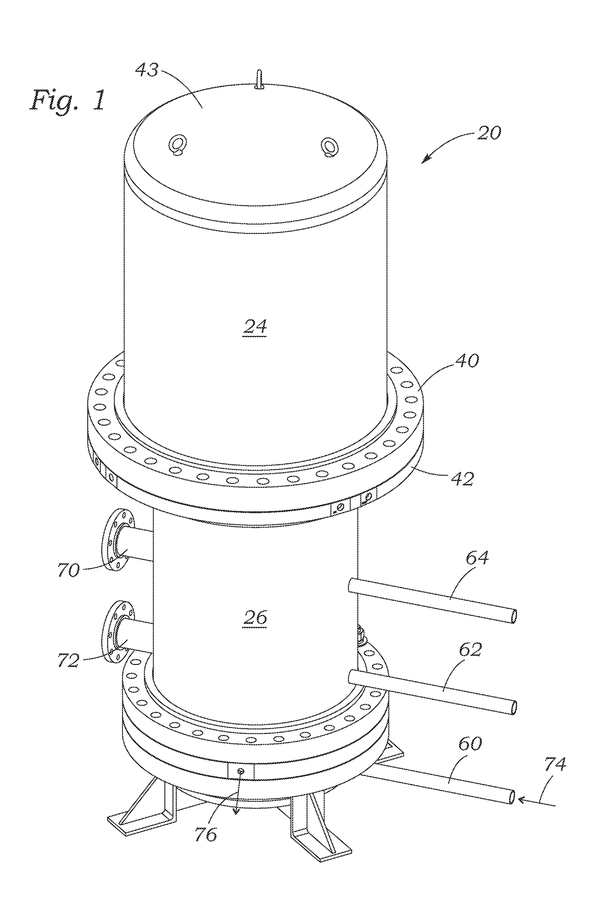 High pressure fuel gas pump