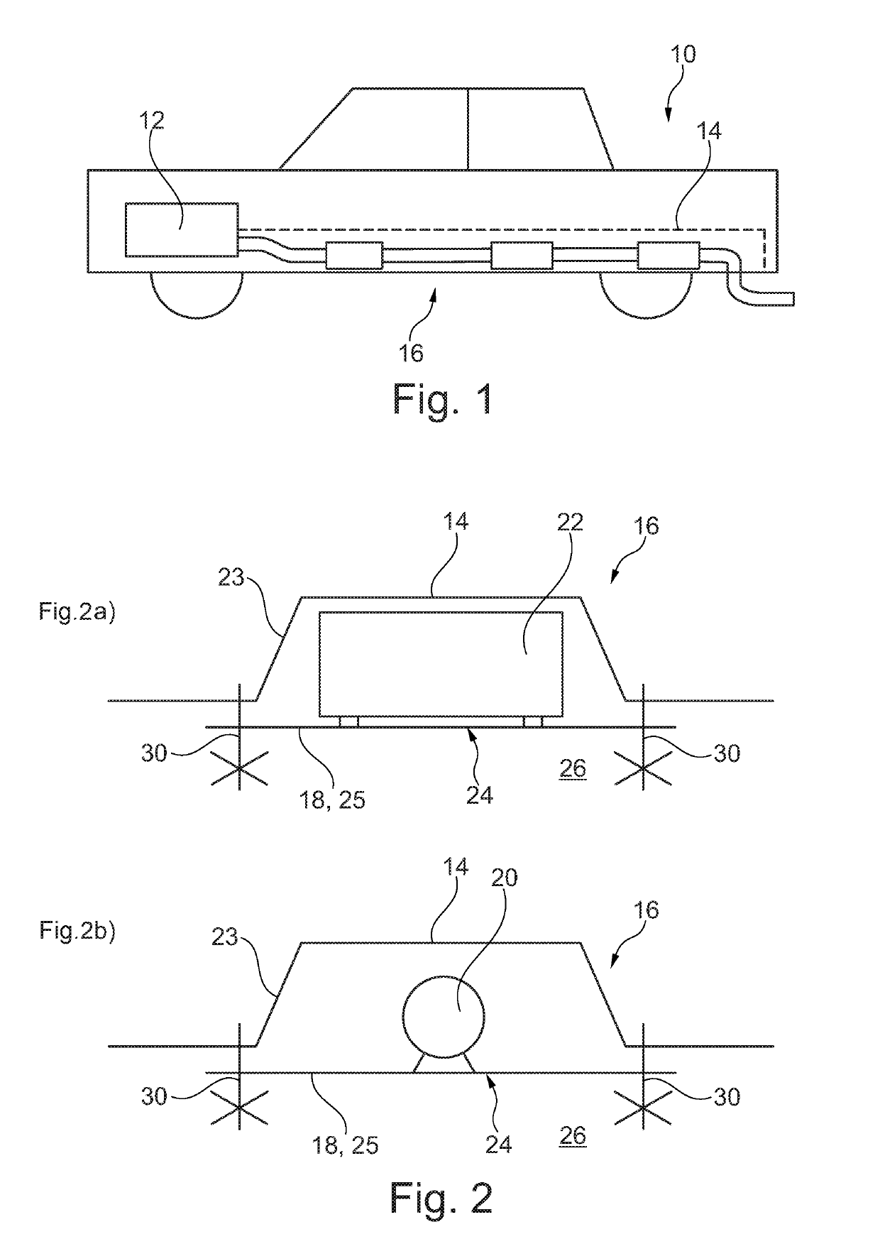 Exhaust system for a combustion engine of a motor vehicle and motor vehicle