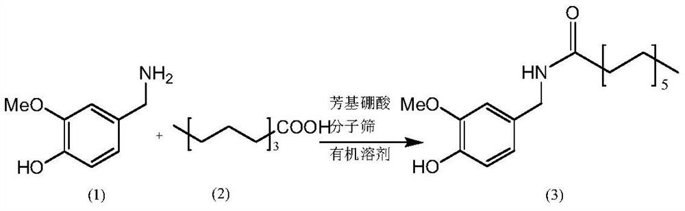 Method for preparing nonivamide