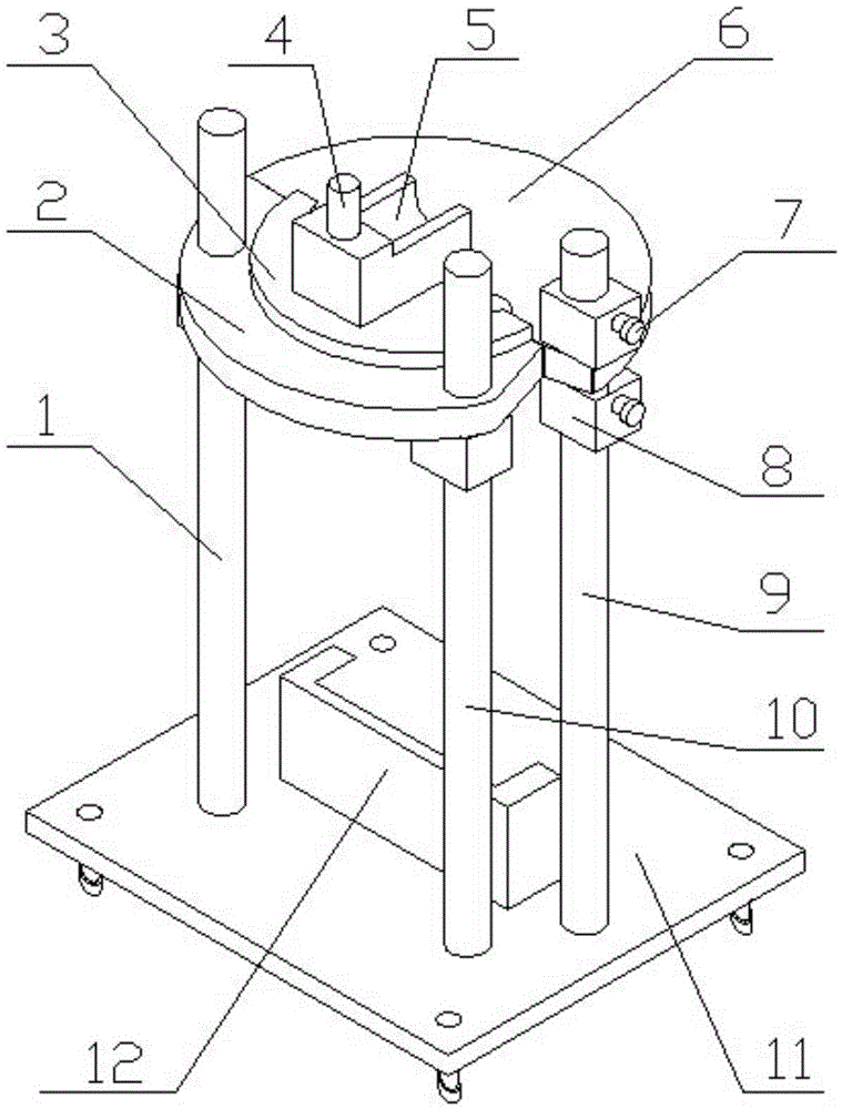 Use method for welding clamp for gas-liquid separator