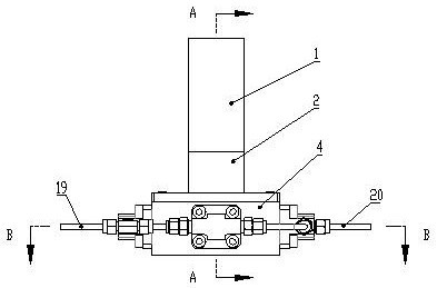 Gas supercharging device