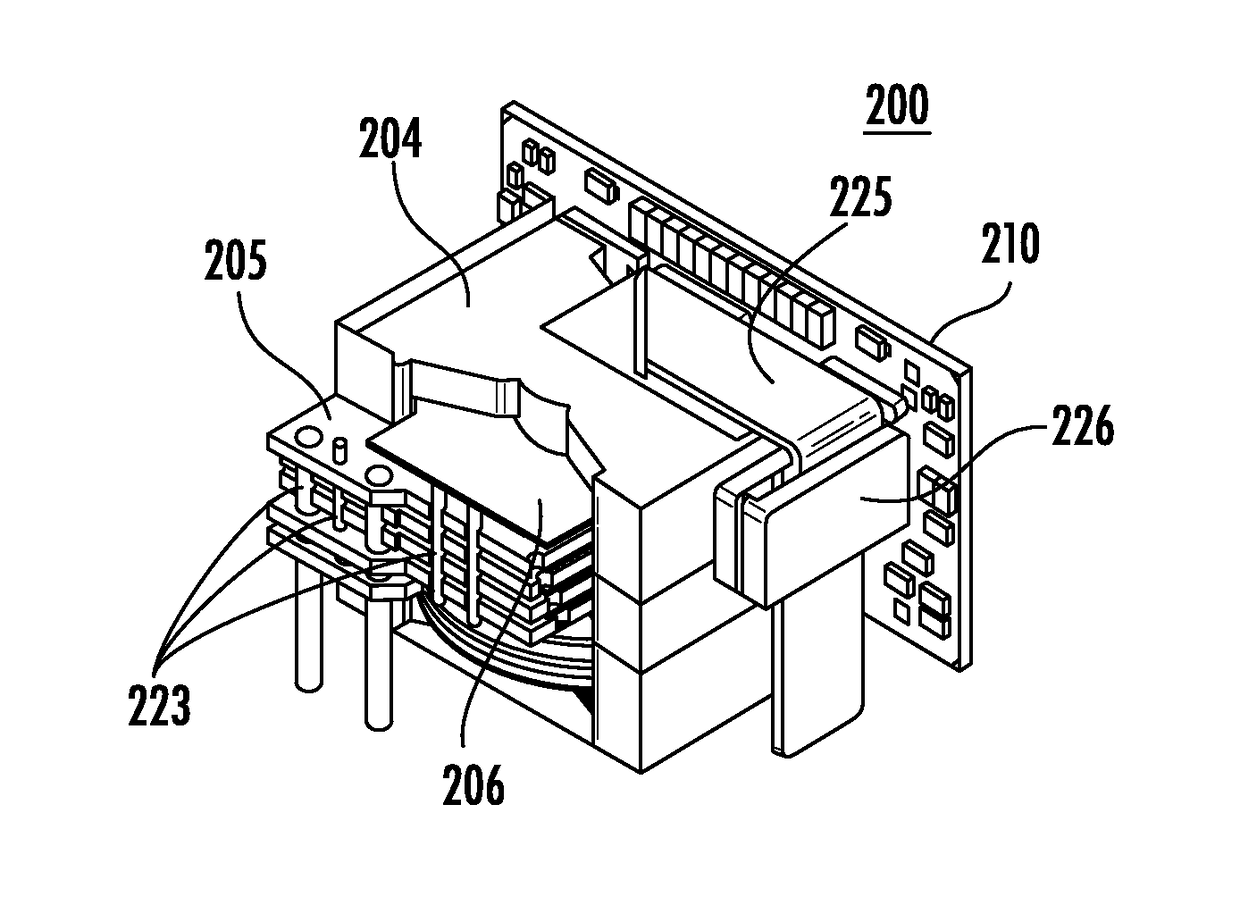 High-frequency transformer design for dc/dc resonant converters