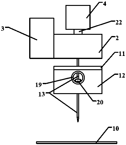 A liquid supply hole can be closed continuous liquid supply electrospinning device