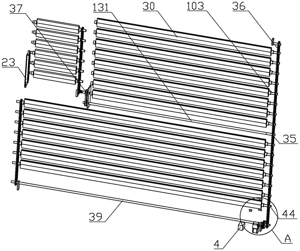 A glass curtain wall structure and its installation method