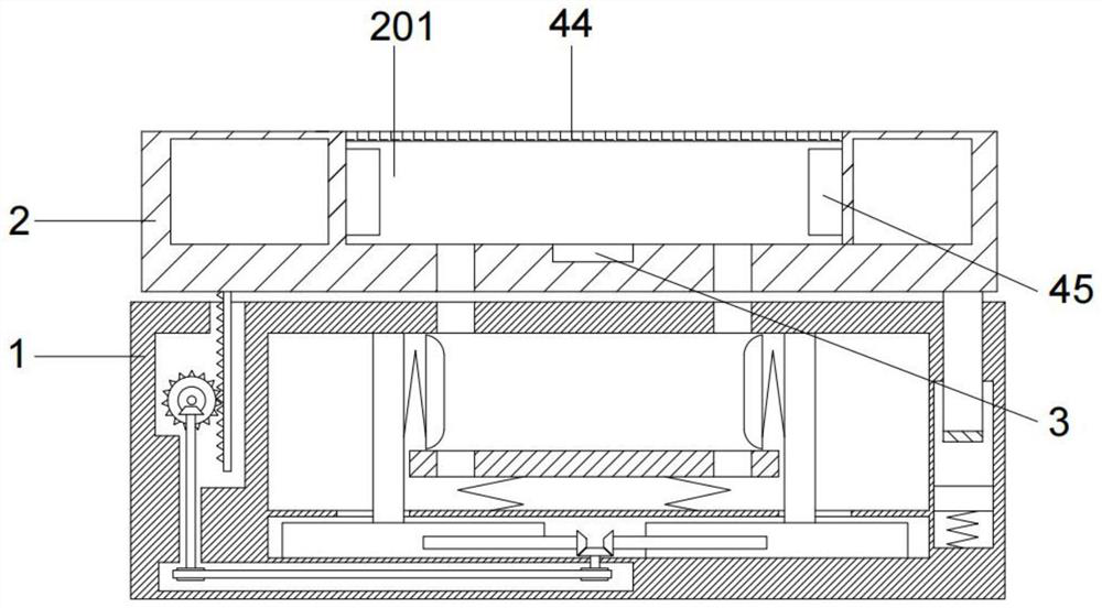 Glasses caring and storage device with automatic cleaning function