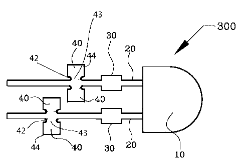 Comprehensive wiring LED device