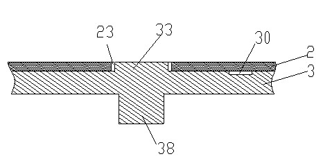 Waterproof display panel and assembling process thereof