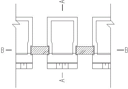Combined ecological revetment structure of box body and plug board