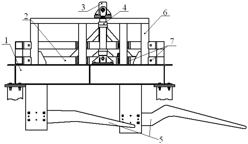 A steel ladle capping device