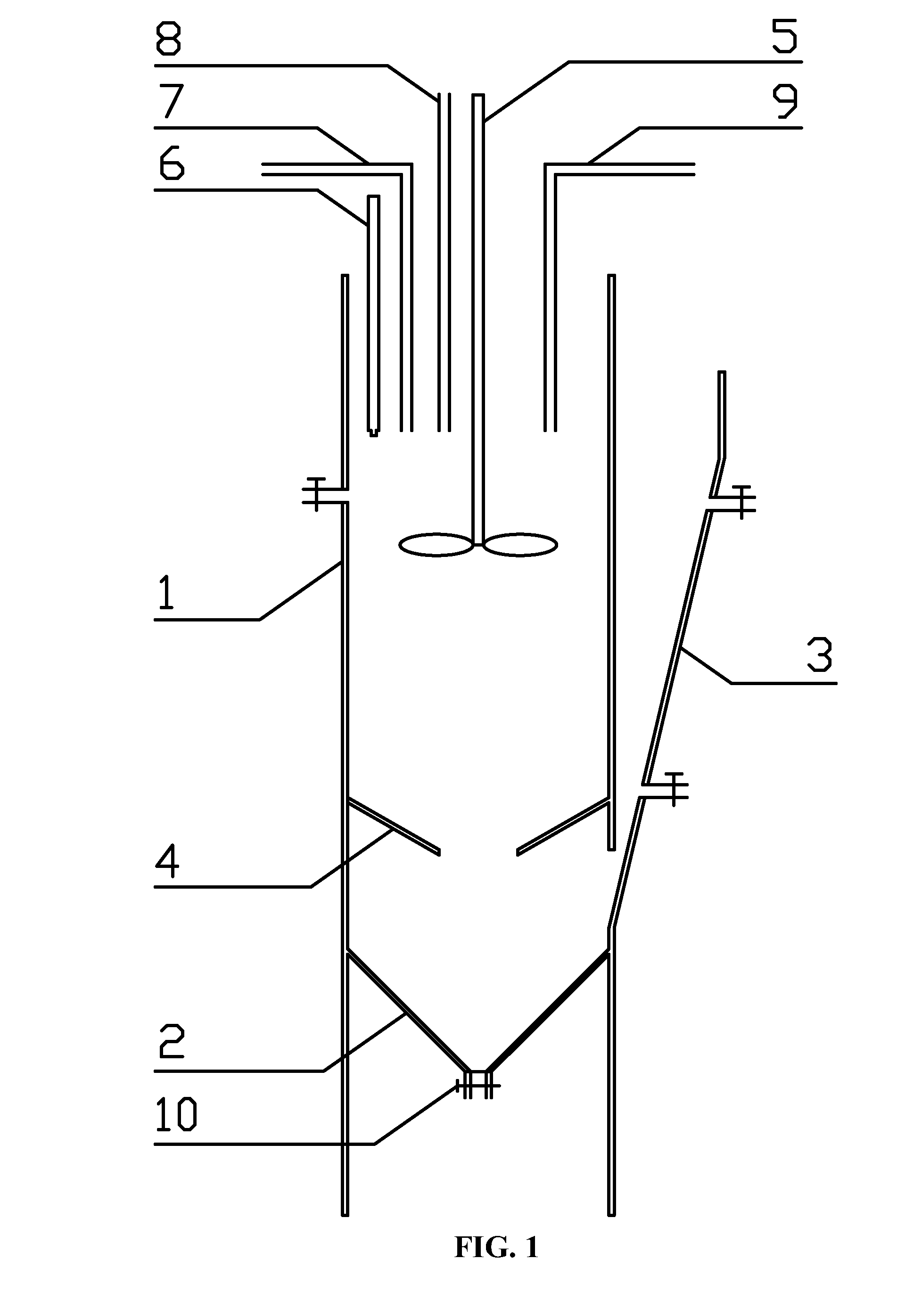Continuous flow reactor and method of using the same for treating nitrogen and phosphorus-containing wastewater
