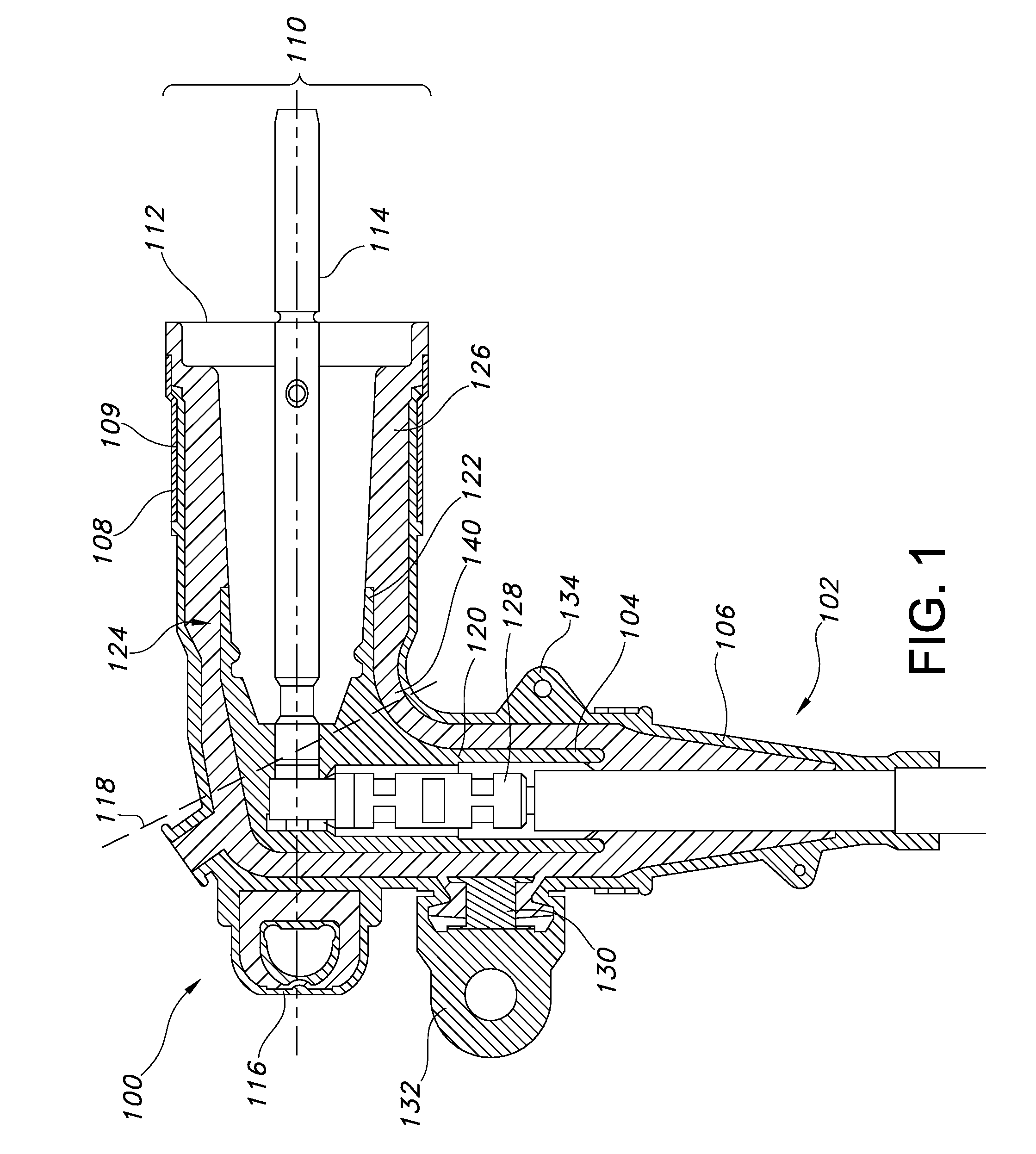 Two-material separable insulated connector
