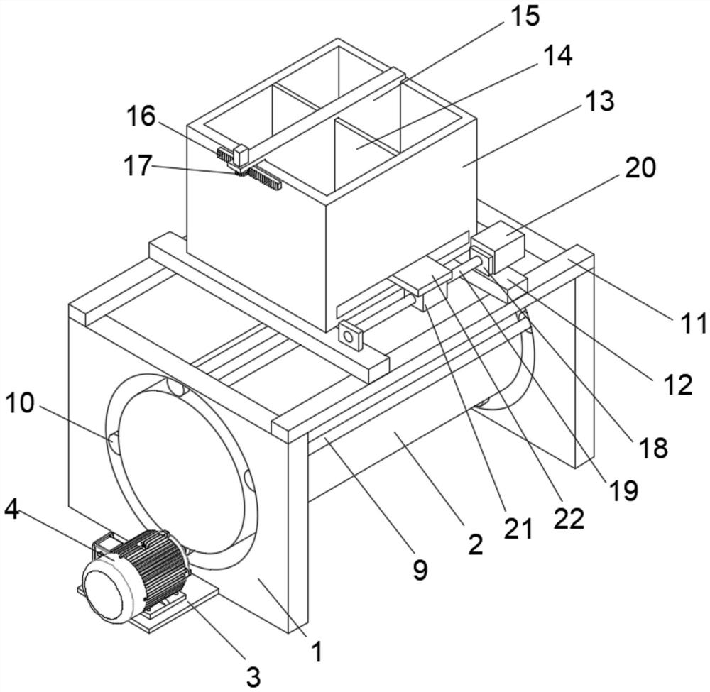 Full mixing device for alloy material production and processing