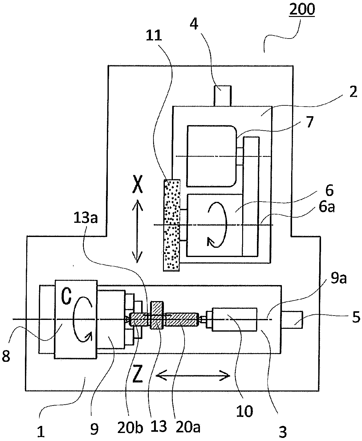 Grinding method and grinding device