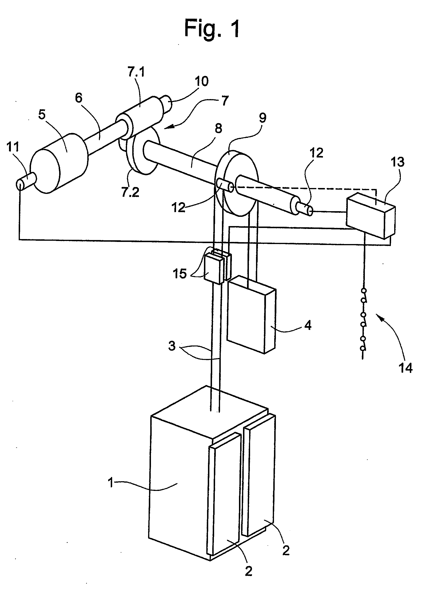 Cable brake for an elevator