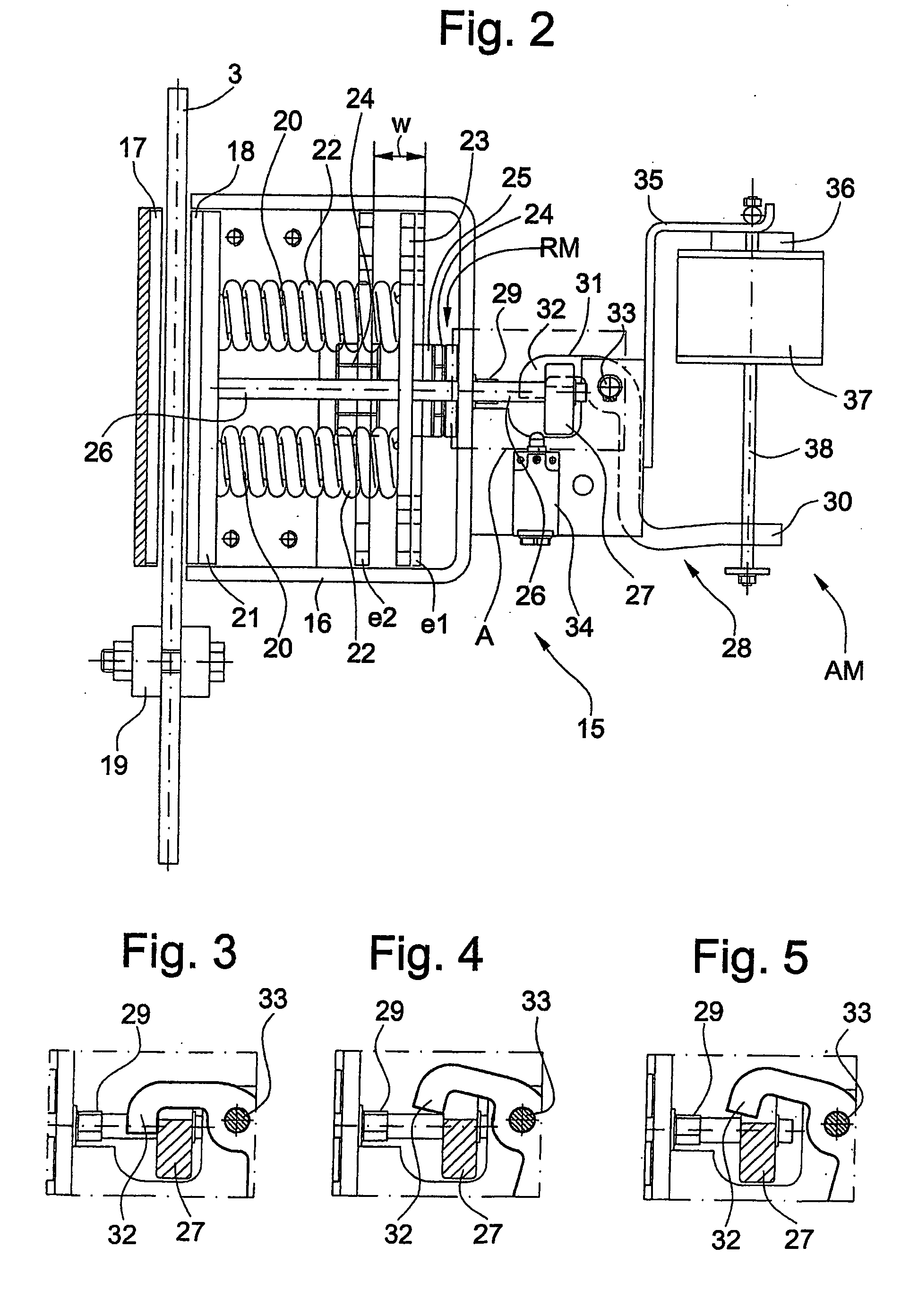 Cable brake for an elevator
