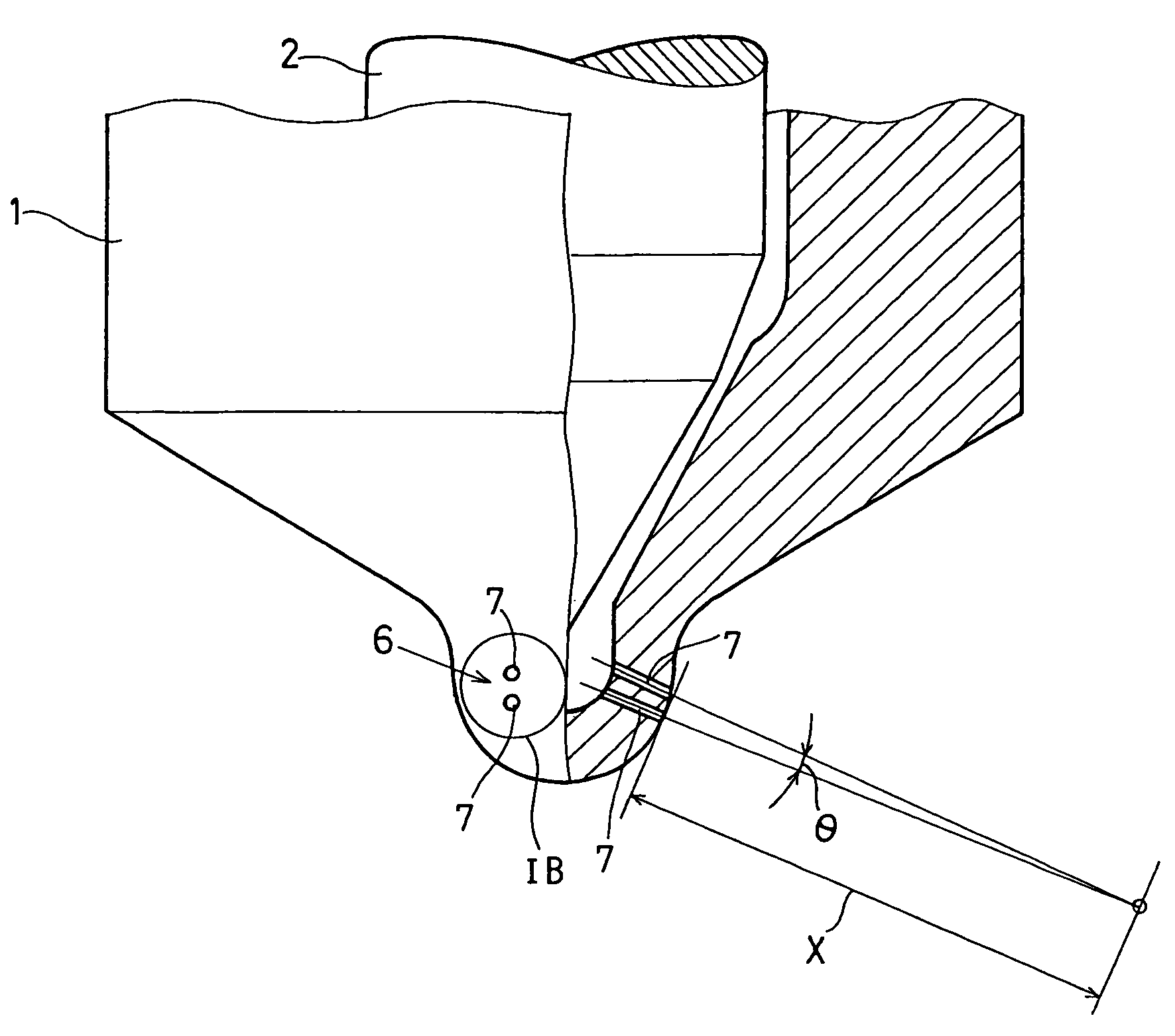 Fuel injection nozzle having multiple injection holes