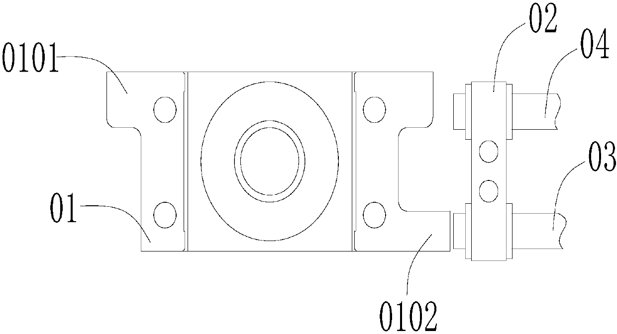 Warning device for punch position