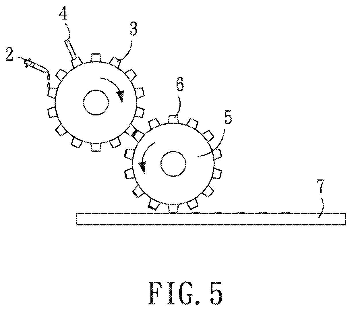 Method for preparing stacking structure, stacking structure and touch sensor