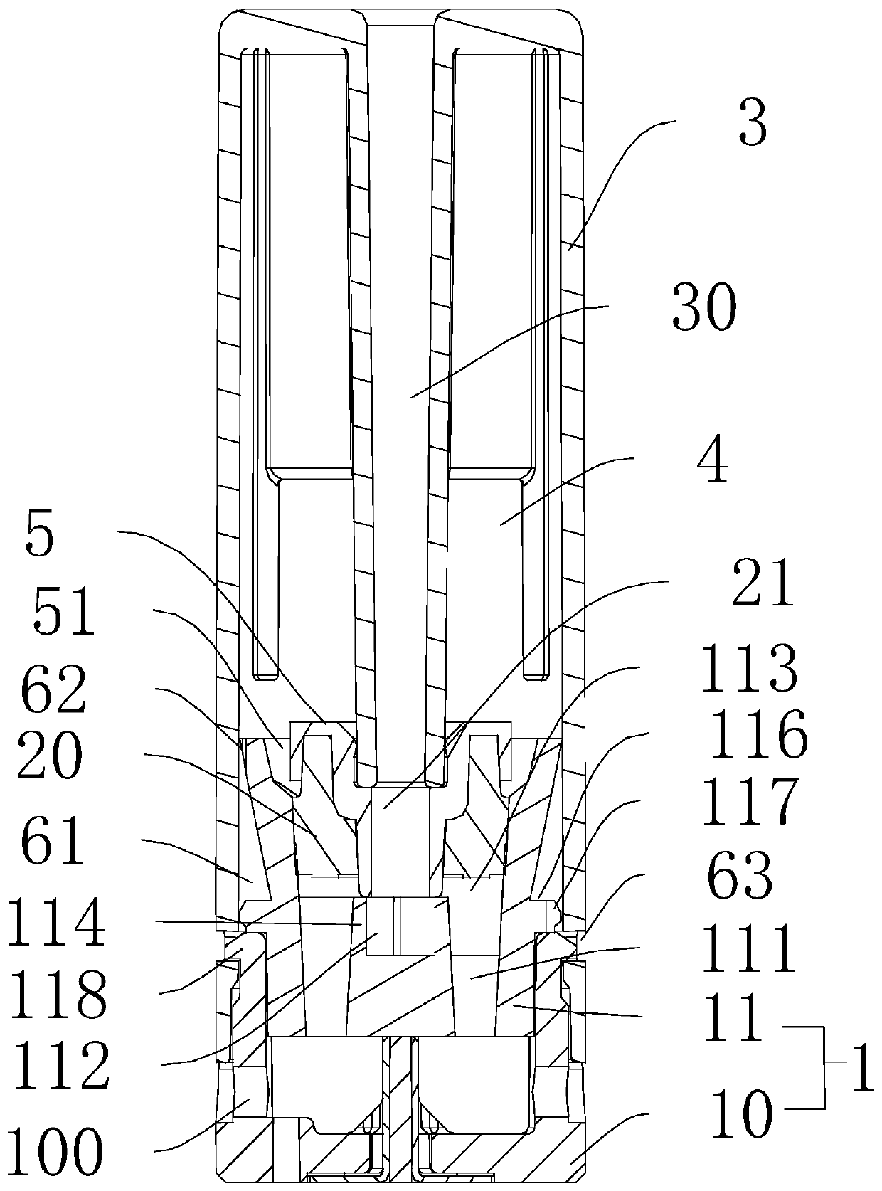 Electronic atomization device and atomizer thereof