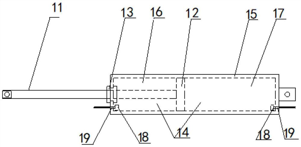 Gas spring damper and coaxial scanning switch terminal connector and control method