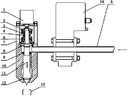 Liquid filling valve and operating method thereof