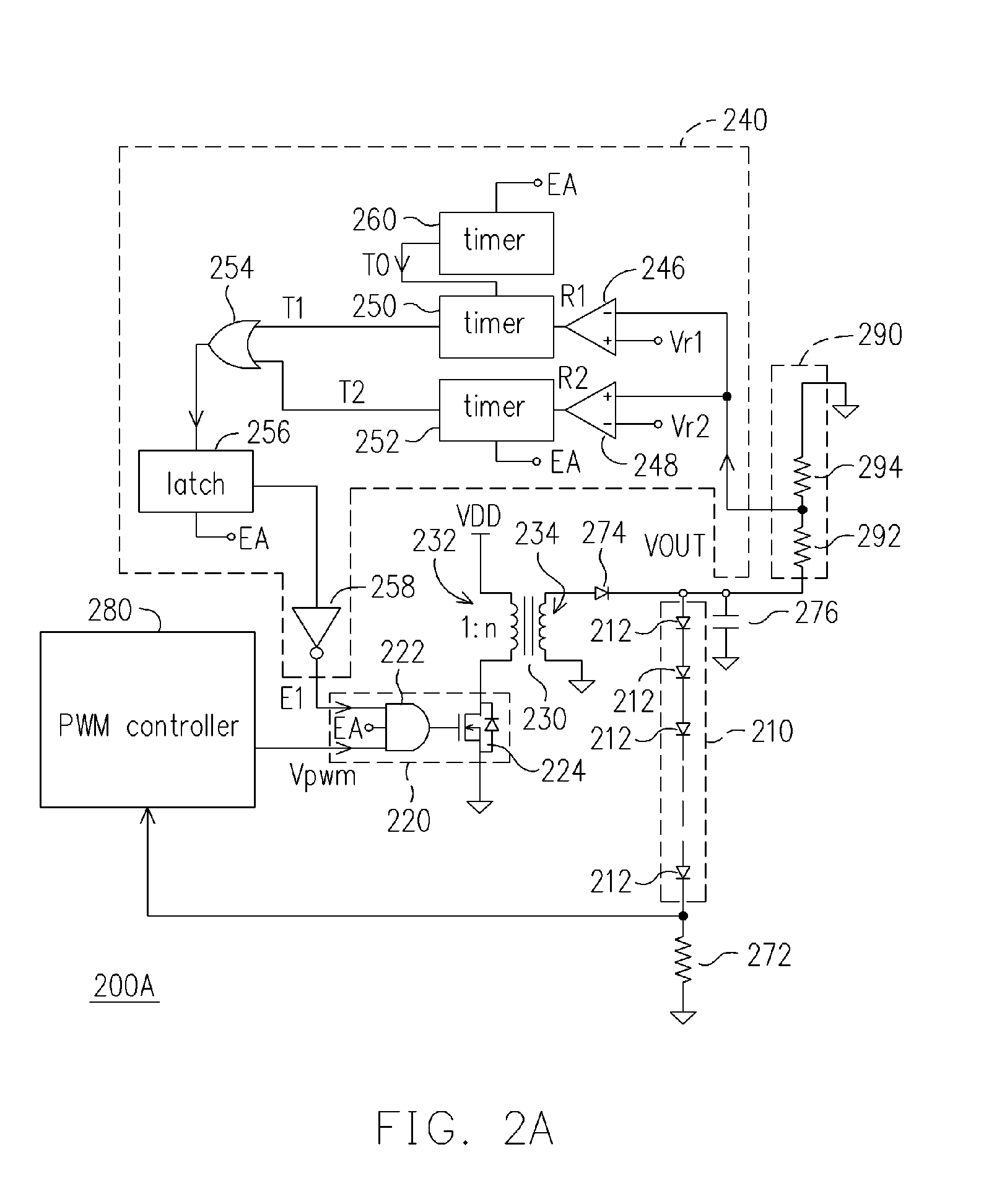 Driving circuit with protection module for back light module