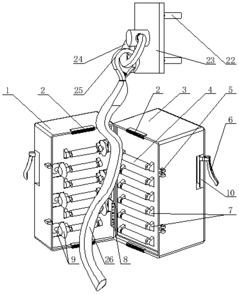 A high-rise escape device