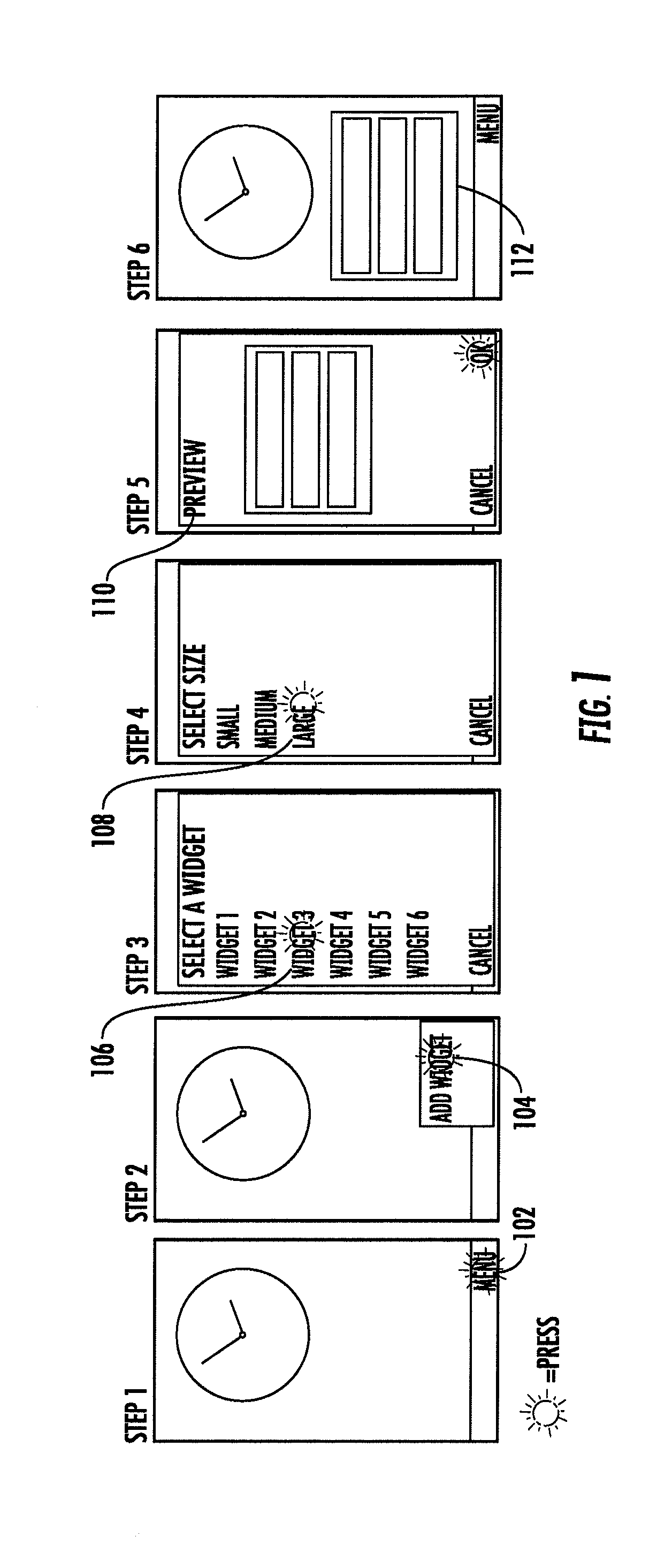 Methods and apparatuses for facilitating management of widgets