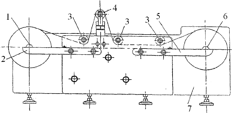Tension and rectification experimental device