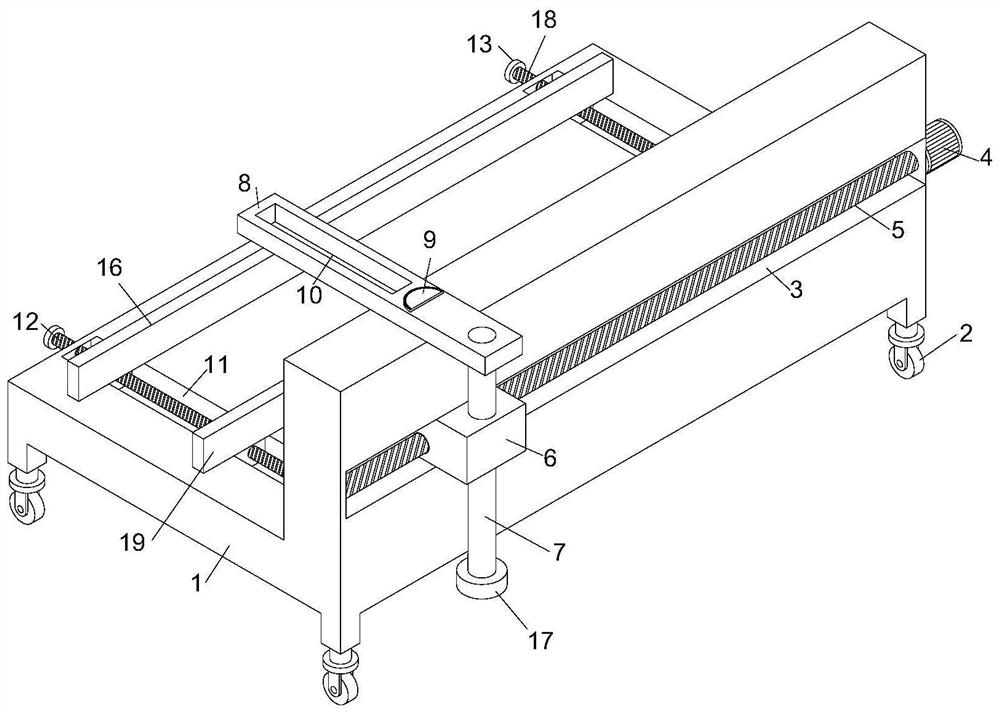 Cable bridge elbow scribing device and method