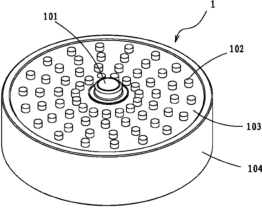 Metal carbon tube component for purifying wastewater and electrocatalytic oxidation device