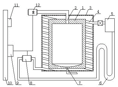 Intelligent loose-packed white spirit selling device