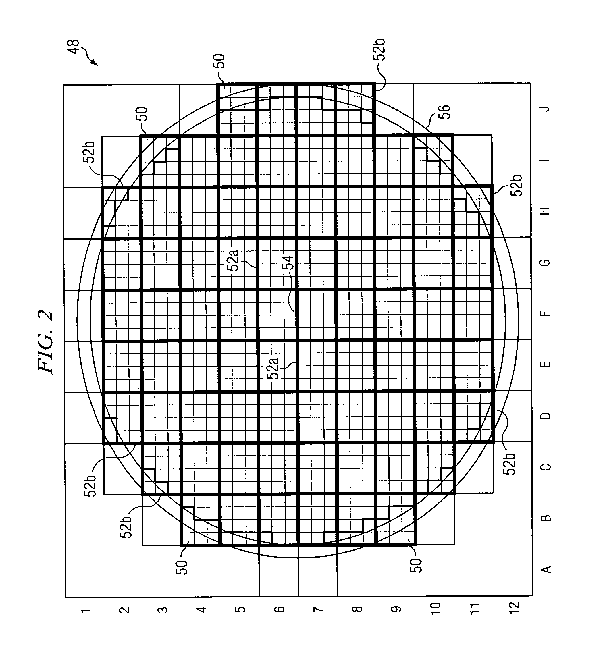 System and method for exposure of partial edge die