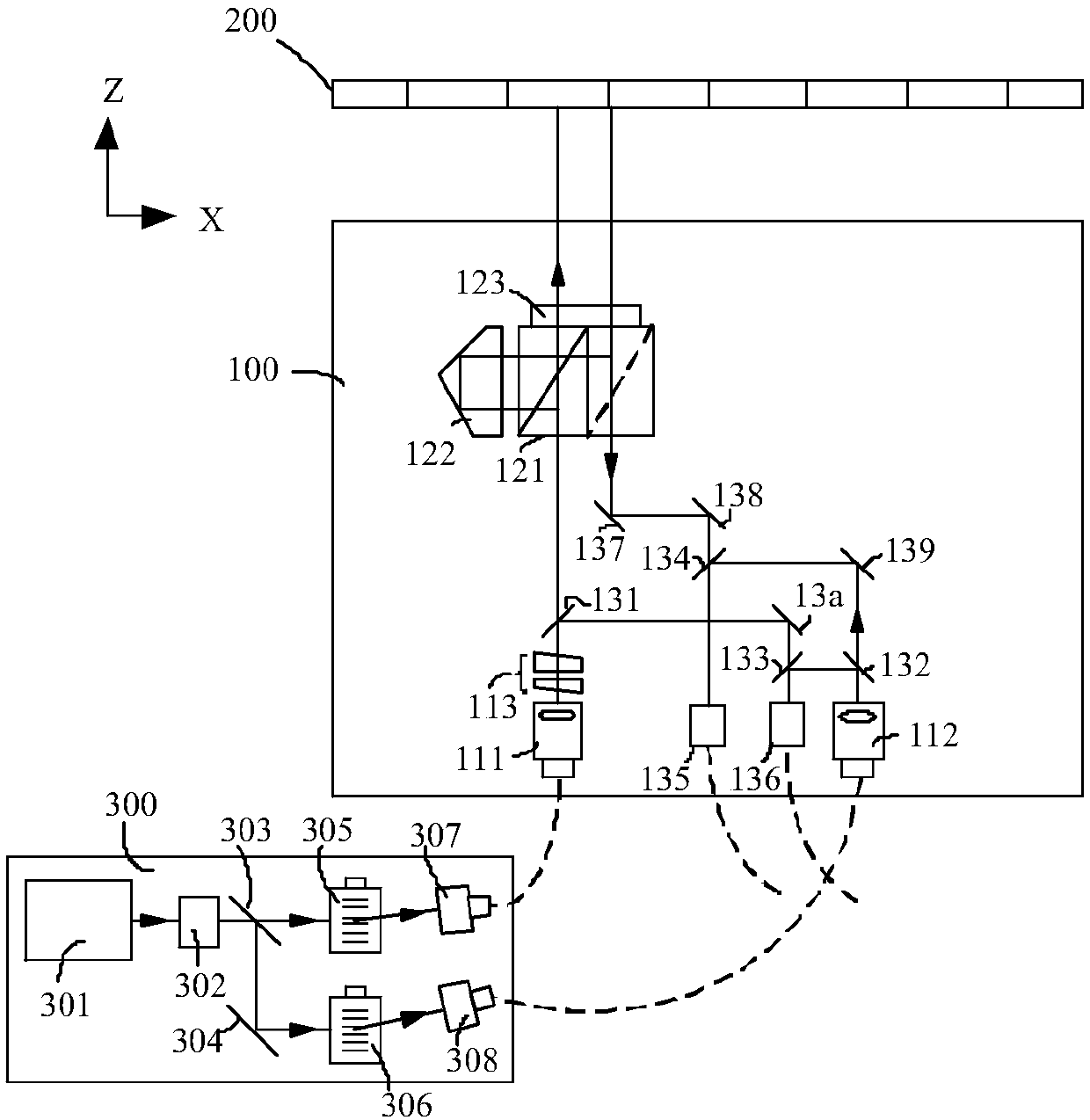 Grating measurement device